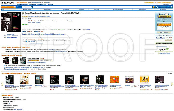 DAVE BRUBECK AMAZON-5