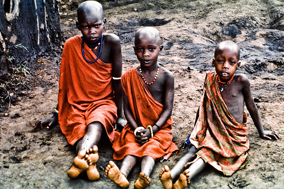 55423_SL_COLOR_TRIBE_CAMP_MASAI_KENYA_AFRICA_1989_12