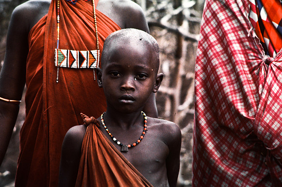 55423_SL_COLOR_TRIBE_CAMP_MASAI_KENYA_AFRICA_1989_13