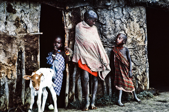 55422_SL_COLOR_TRIBE_CAMP_MASAI_KENYA_AFRICA_1989_6